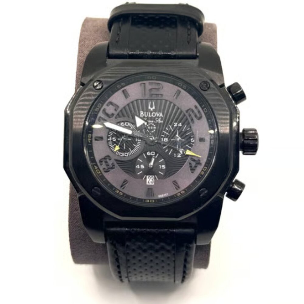Bulova Marine Star - Black - Quartz - New Battery